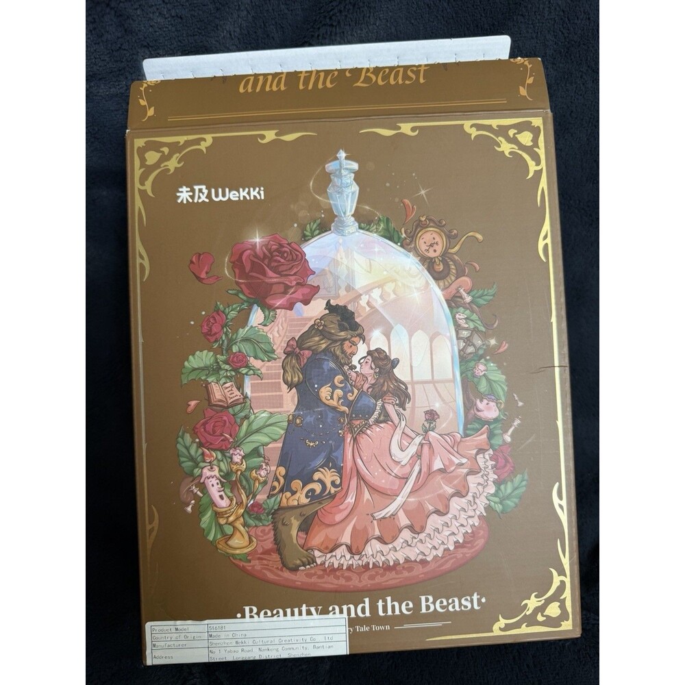 Wekki Beauty and the Beast Fairytale Building Block Book Brick Set Compatible